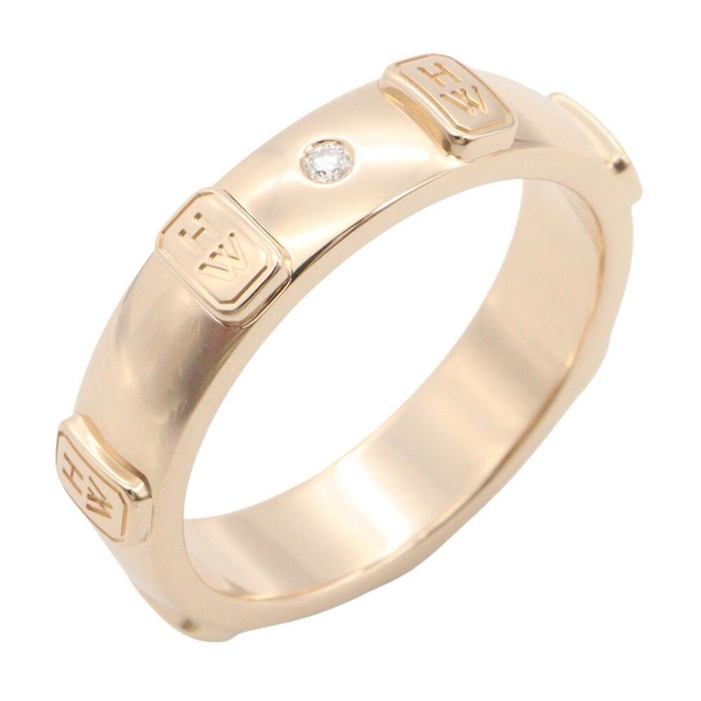 HARRY WINSTON 18k Gold Diamond Ring